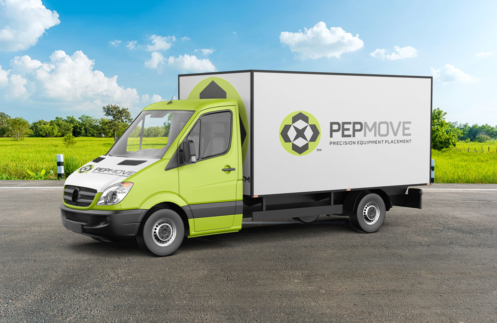 Pep Move Delivery Truck